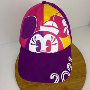 Disney Minnie Mouse Walt Disney‎ World 2021 Youth Baseball Cap Adjustable